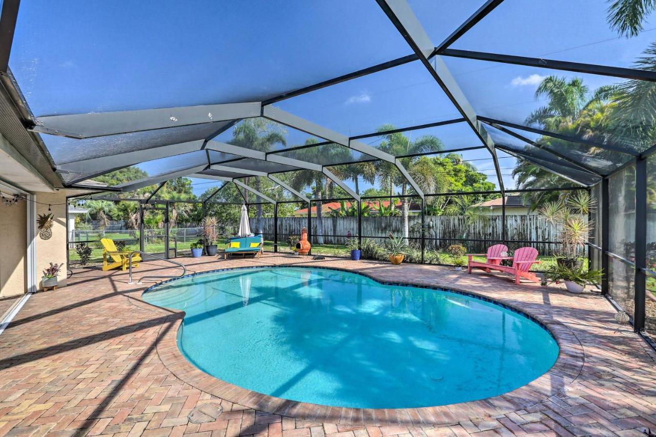 Private Pool And Covered Patio Cape Coral Haven!ヴィラ エクステリア 写真