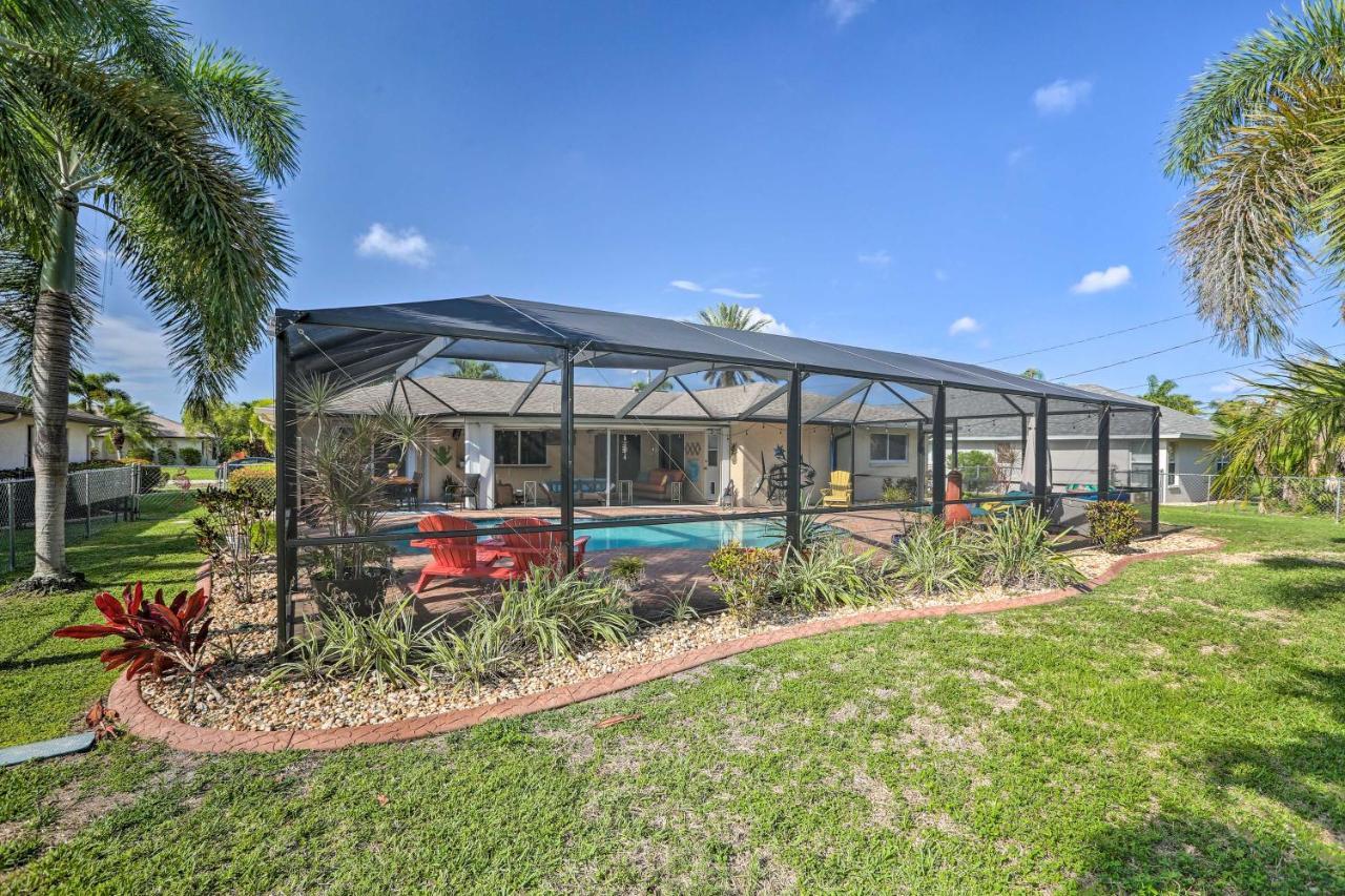 Private Pool And Covered Patio Cape Coral Haven!ヴィラ エクステリア 写真